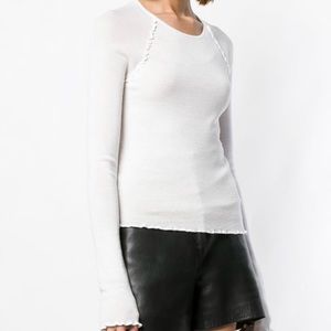 alexander wang machine washable knit top